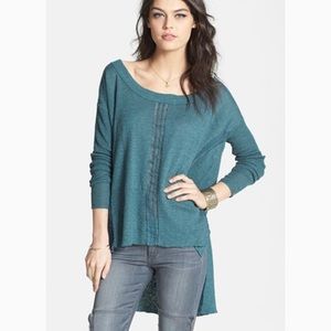 Sold.   Free people lace road boxy pullover